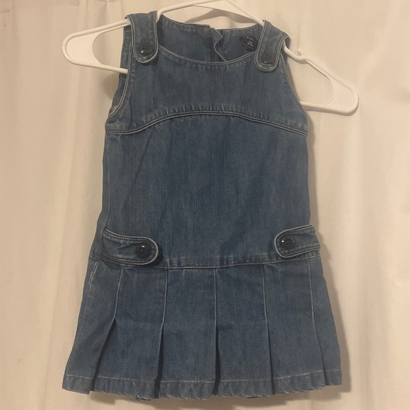 GAP Kids Blue Denim Dress - Picture 1 of 6